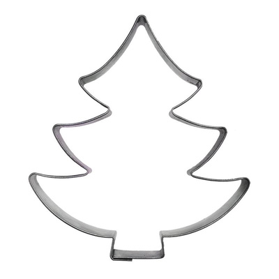 Cookie Cutter Steel Tree 9,5 cm