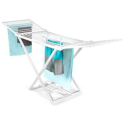 Drying Rack White Foldable XXL 208 cm