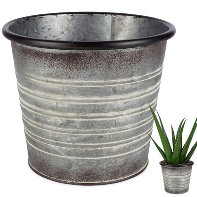 Plant Pot Metal 19x16 cm