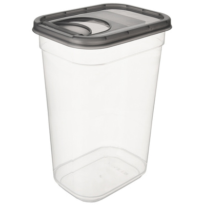 Dry Food Storage Container with Dispenser GREY 3,2 l