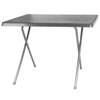 Folding Camping Table Two Heights 80x59,5x50/62 cm