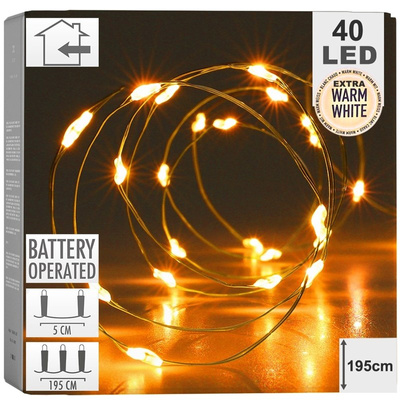 Christmas String Lights 40 LED 195 cm