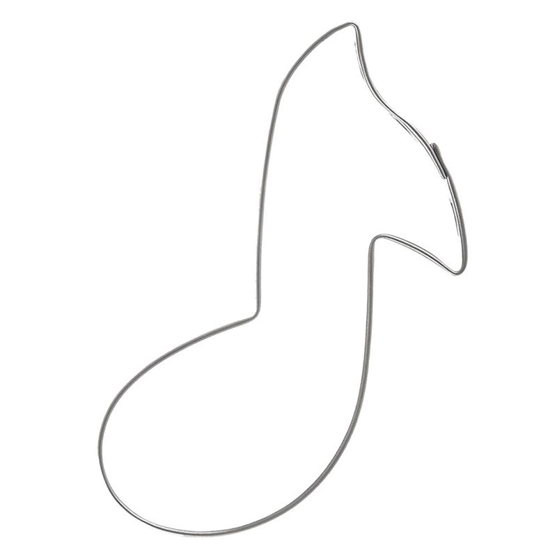 Wykrawacz do ciastek stalowy nutka 7 cm