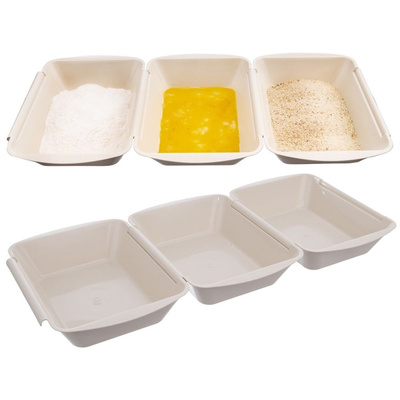 Breading Trays 3x1,5 l 3 pcs