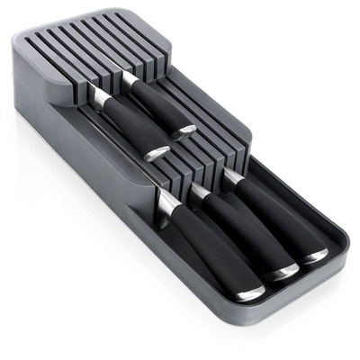 Knife Drawer Organiser Gray 39x14,5x7,5 cm