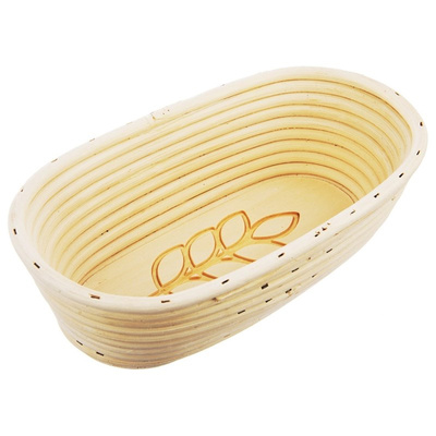 Bread Proofing Basket Rattan 1 kg / 26x13x9 cm