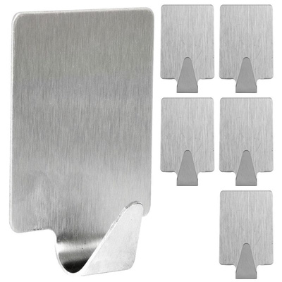 Adhesive Hook Steel 2x3 cm 6 pcs