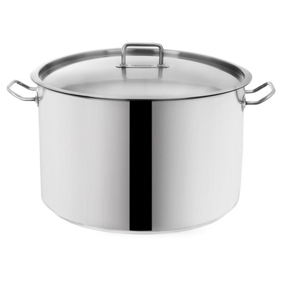 Pot Steel with Lid 40 cm, 30 l