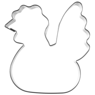 Cookie Cutter Steel Hen 6,5 cm