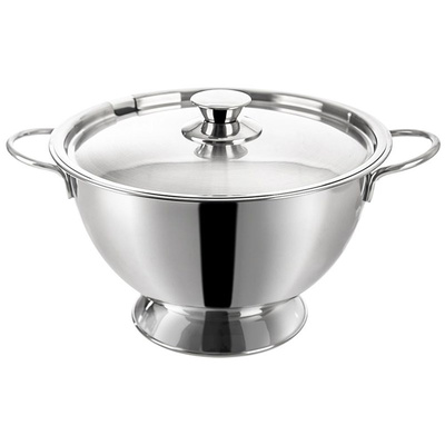 Soup Tureen Steel with a Lid 4,5 l