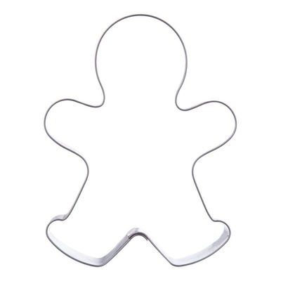 Cookie Cutter Steel Little Man 10 cm