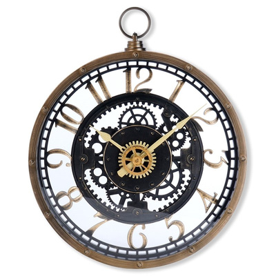 Wall Clock Brown 26,5 cm