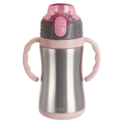 Thermal Mug for Children / Kids Travel Cup Steel Pink 300 ml