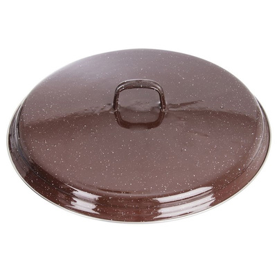 Lid Enamel Brown BROWN 32 cm