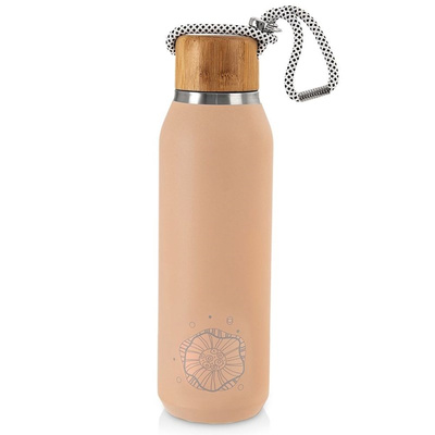 Thermos Bottle Steel Pink Vacuum 580 ml