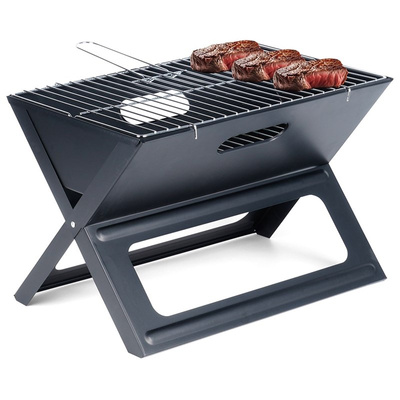 Holzkohlegrill Kohlegrill Grill klappbar Koffer 46x30x30 cm