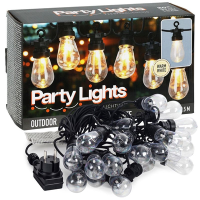 Outdoor String Lights Led 12,5 m 20 pcs