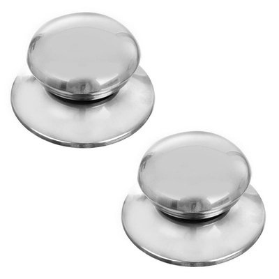 Pot Lid Knob Steel 2 pcs