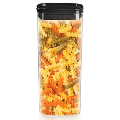 Dry Food Storage Container with Lid and Gasket Square 2,1 l