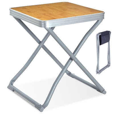 Folding Camping Table 40x40x49 cm