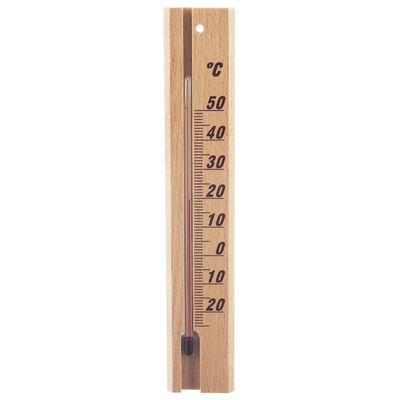 Outdoor Thermometer Wooden 20 cm