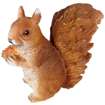 Garden Statue Squirrel 15x8x15 cm