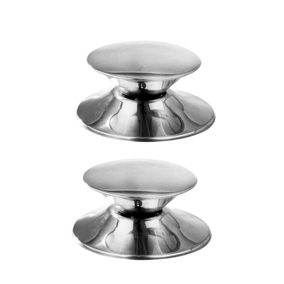 Pot Lid Knob Steel GRANDE 2 pcs