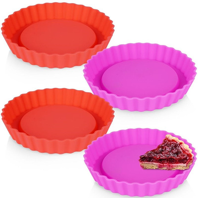 Tart Tin Silicone 12 cm 4 pcs