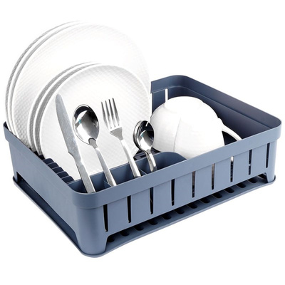 Dish Drainer Rack Gray 39,5x31x12 cm