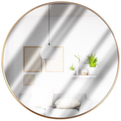 Wall Mirror Golden Round 40 cm