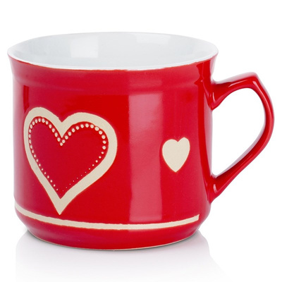 Mug Ceramic Heart 650 ml