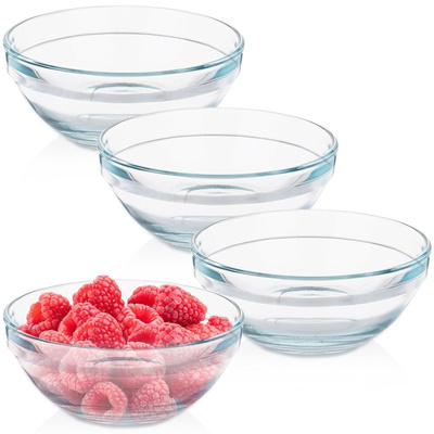 Bowls Glass 275 ml 4 pcs