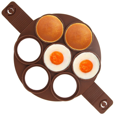 Egg Rings Silicone Brown SILLINIE 24 cm