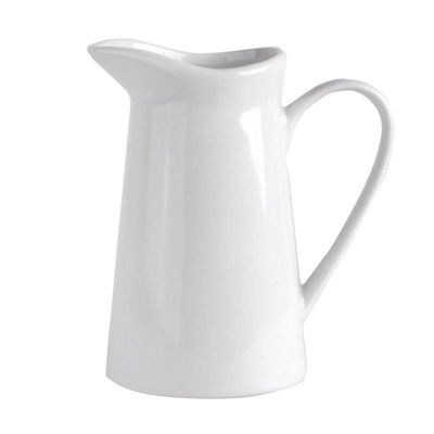 Milk Jug Porcelain White 200 ml