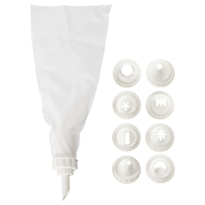 Piping Bags and Nozzles 26 cm 10 pcs