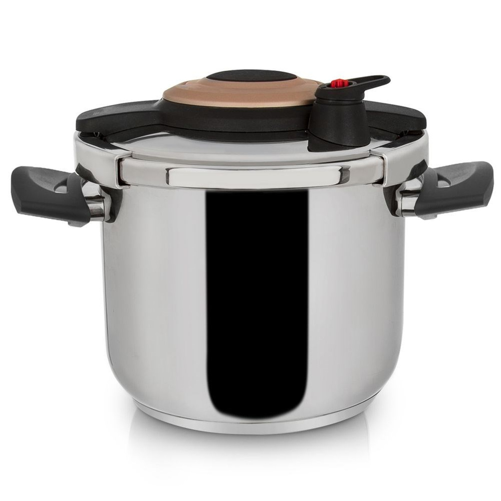 Szybkowar stalowy z automatycznym zamykaniem DRONE 5 l