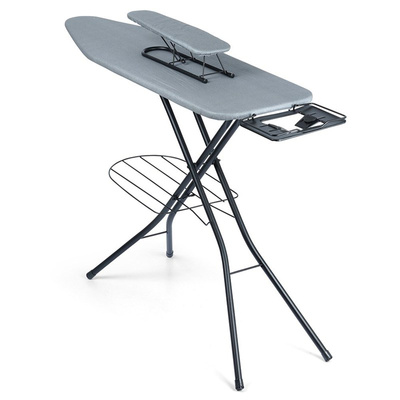 Ironing Board with Sleeve Gray 140x39x92 cm