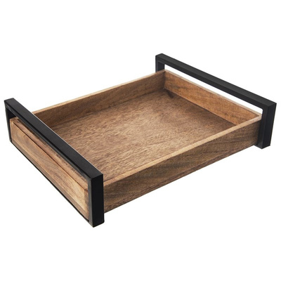 Serving Tray Wooden MANGO 35,5x27 cm