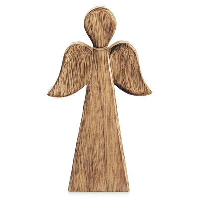 Figurine Wooden Christmas Angel MANGO 13x24 cm