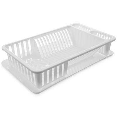 Dish Drainer Rack White 45,5x28x10 cm