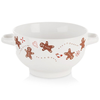 Soup Bowl Ceramic GINGERBREAD 750 ml