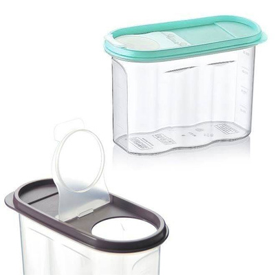 Dry Food Storage Container with Dispenser Measure 1,2 l