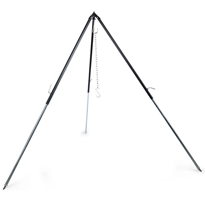 Feuerkessel-Halter Halterung für Feuerschale oder Grillrost Grillgestell Dreibein verstellbar 150 cm