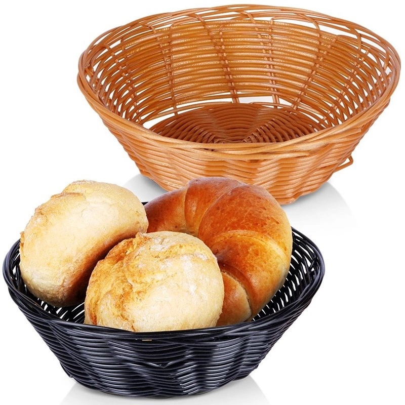 Brotkorb Brotbehälter Korb für Brot 2 St.