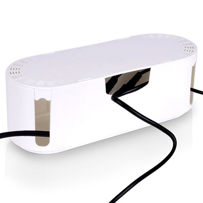 Cable Management Box White